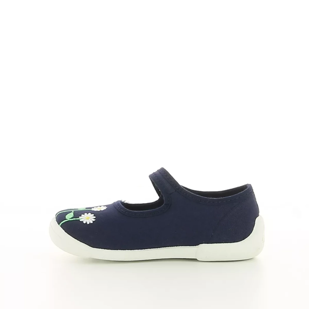 Image (4) de la chaussures Vulladi - Ballerines Bleu en Textile
