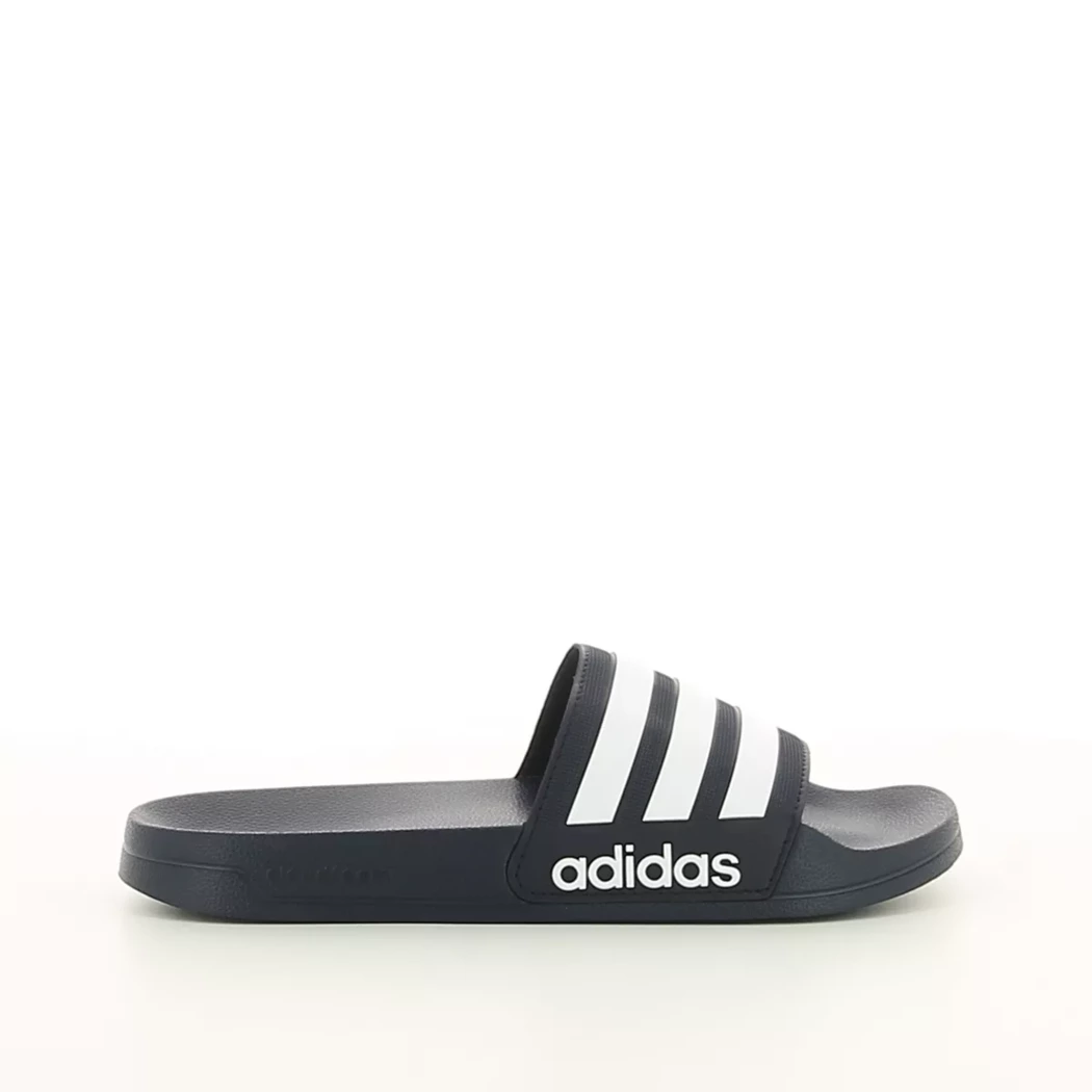 Image (2) de la chaussures Adidas - Tongs et Plage Noir en Caoutchouc