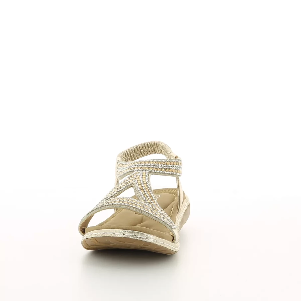 Image (5) de la chaussures Topway confort - Sandales et Nu-Pieds Or / Bronze / Platine en Textile
