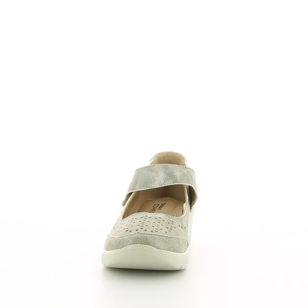 Image (5) de la chaussures Topway confort - Escarpins Gris en Cuir synthétique