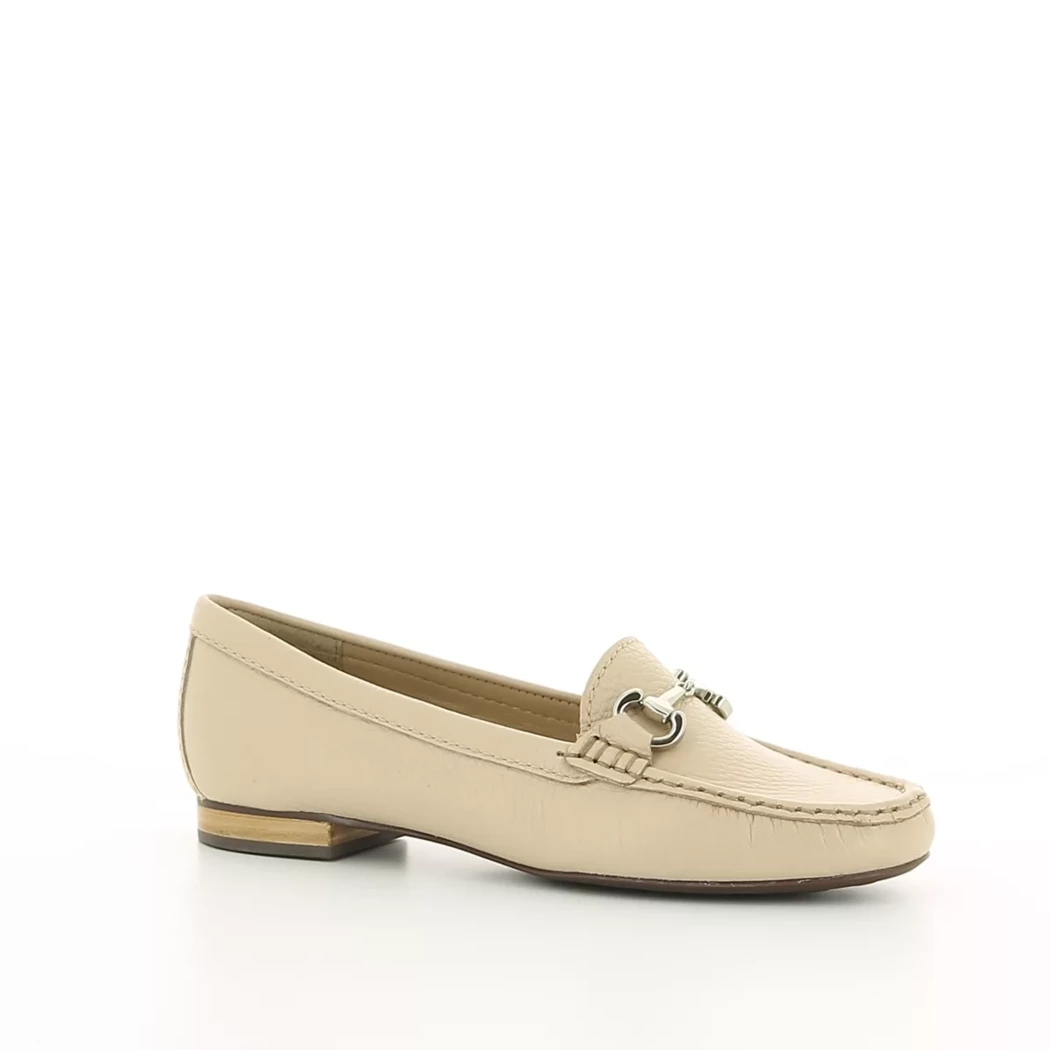 Image (1) de la chaussures Maria Lya - Mocassins Beige en Cuir