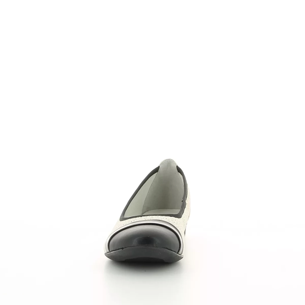 Image (5) de la chaussures Inea - Ballerines Blanc en Cuir synthétique