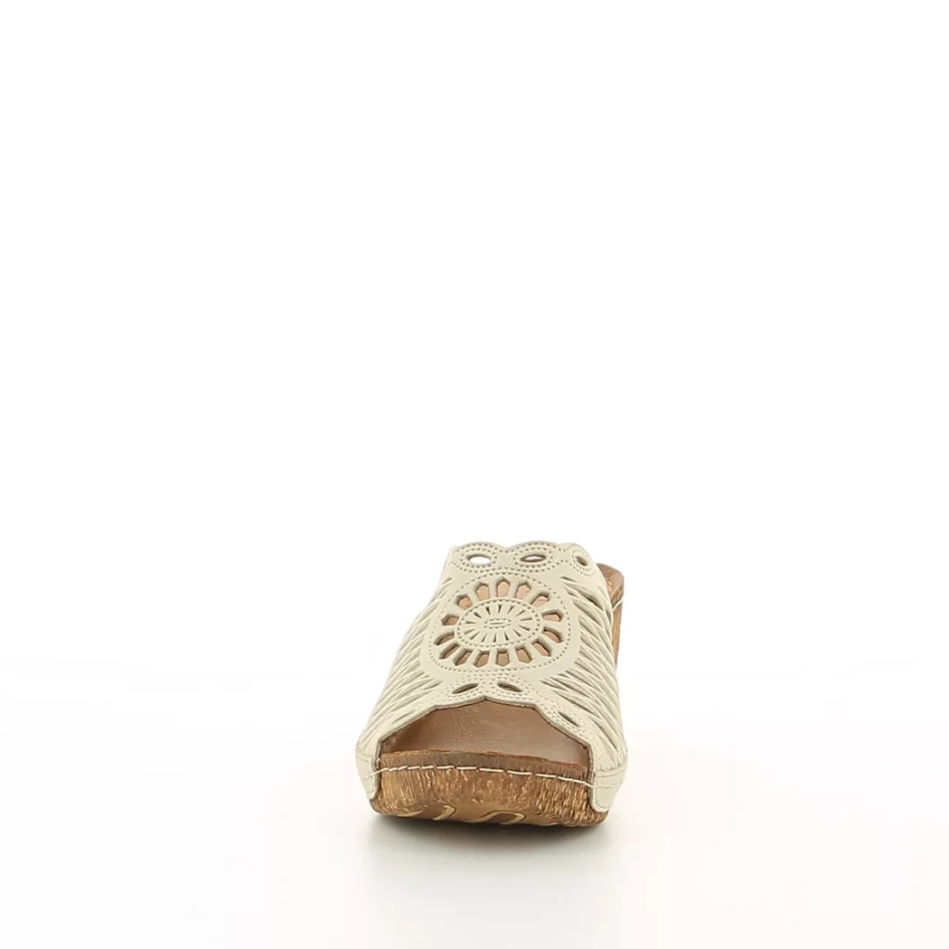 Image (5) de la chaussures Karyoka - Mules et Sabots Or / Bronze / Platine en Cuir