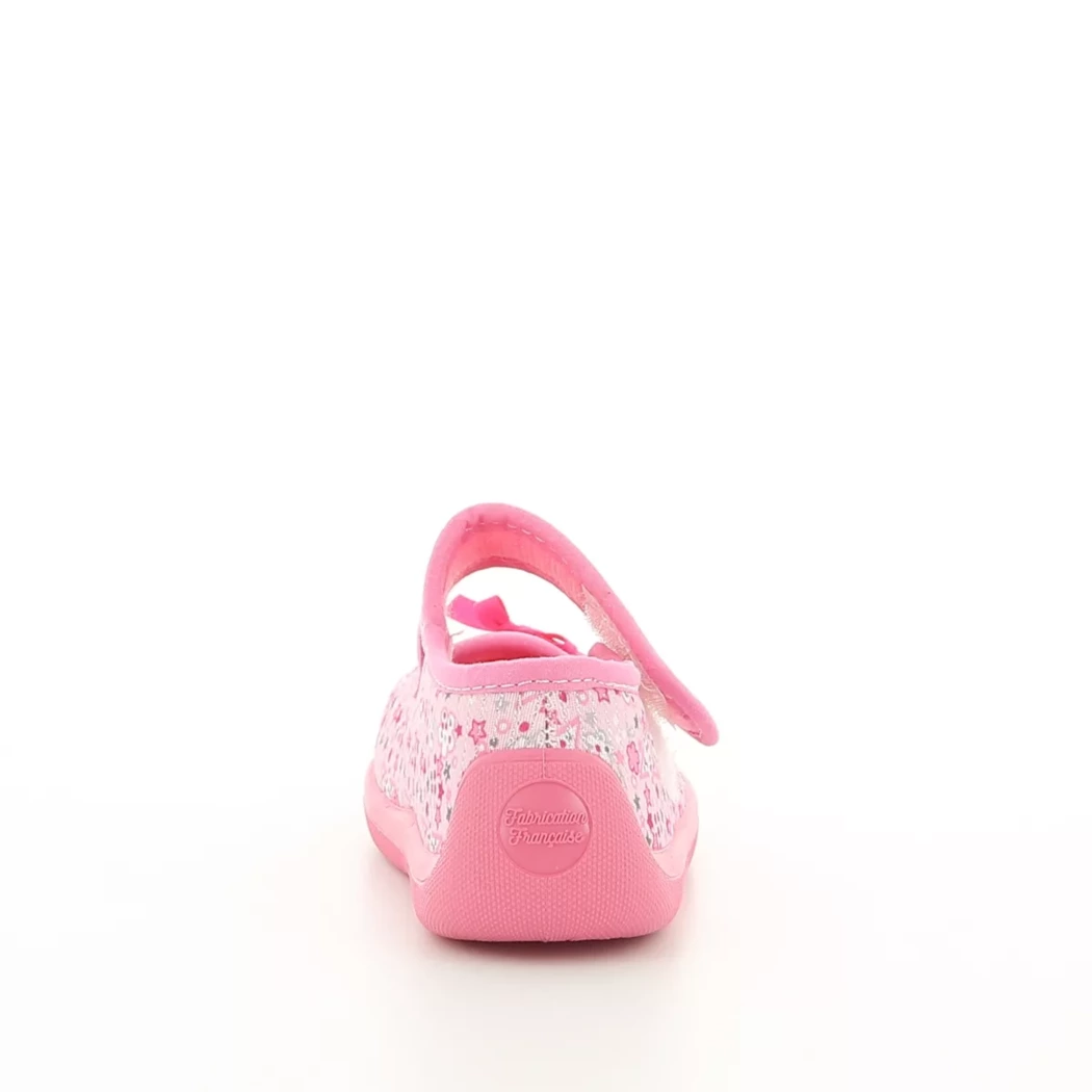 Image (3) de la chaussures Bossi - Pantoufles et Chaussons Rose en Textile