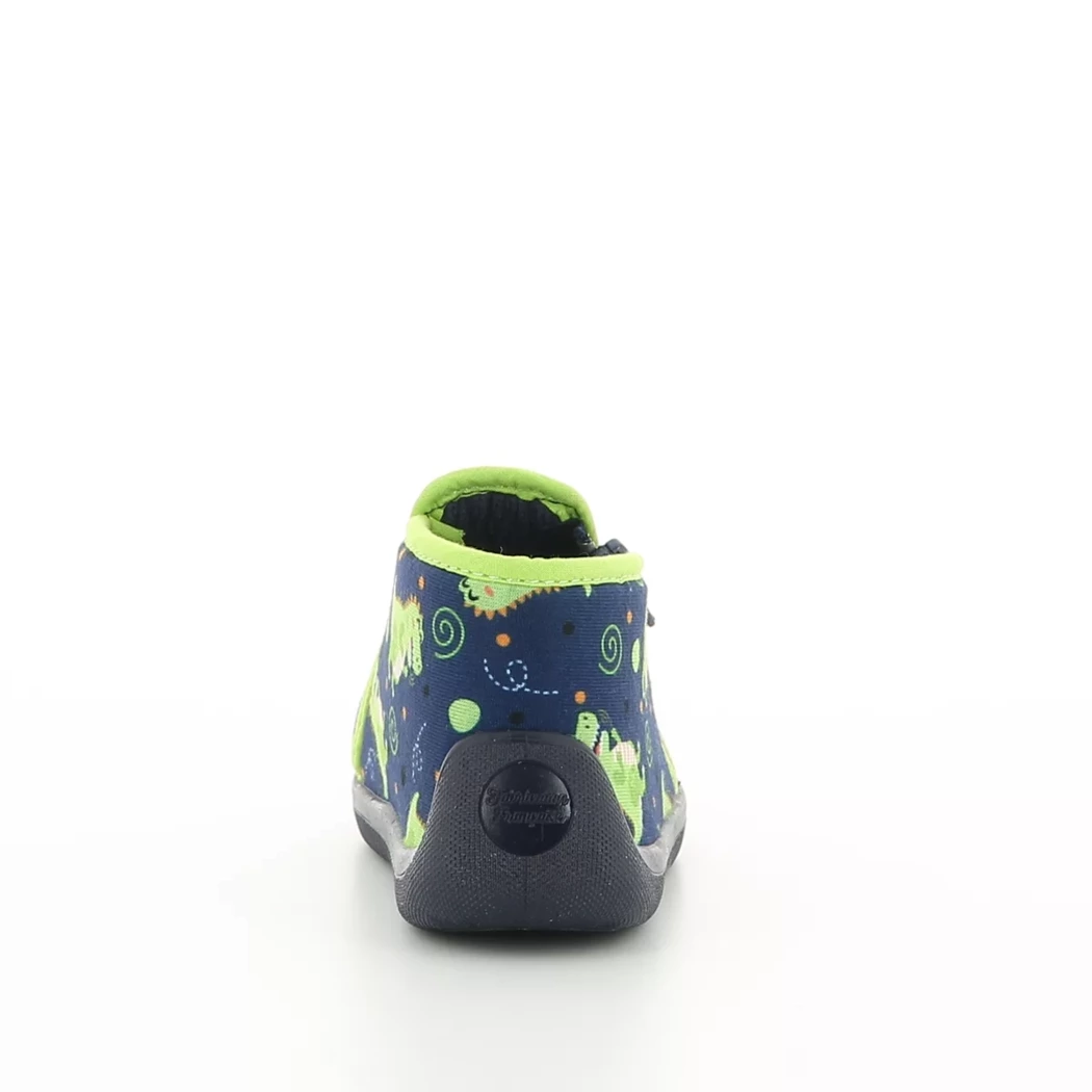 Image (3) de la chaussures Bossi - Pantoufles et Chaussons Bleu en Textile