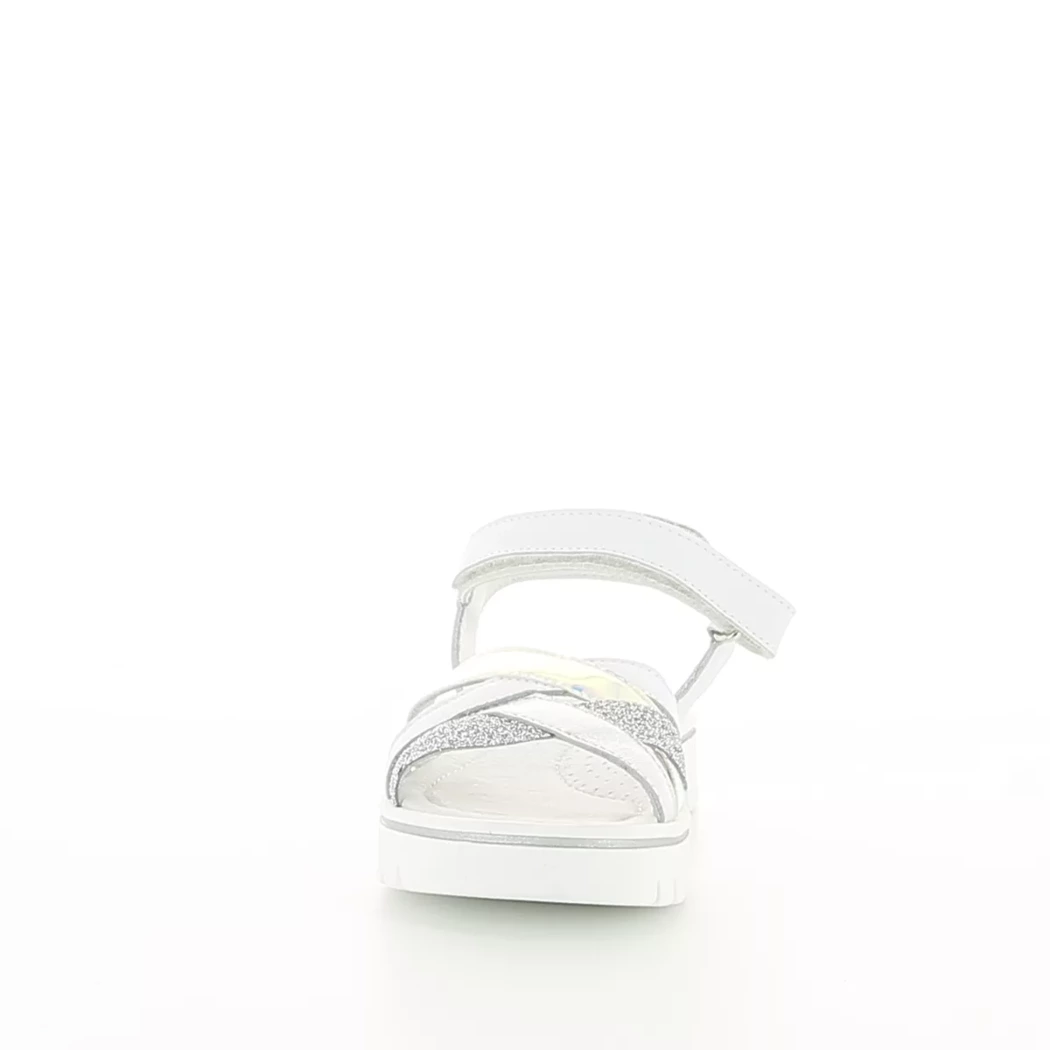 Image (5) de la chaussures Gazzoli - Sandales et Nu-Pieds Blanc en Cuir synthétique