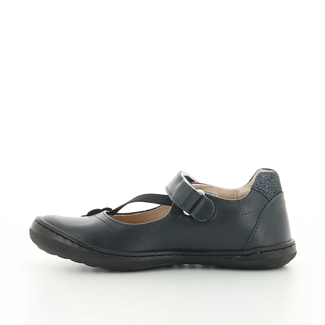 Image (4) de la chaussures Gazzoli - Ballerines Bleu en Cuir