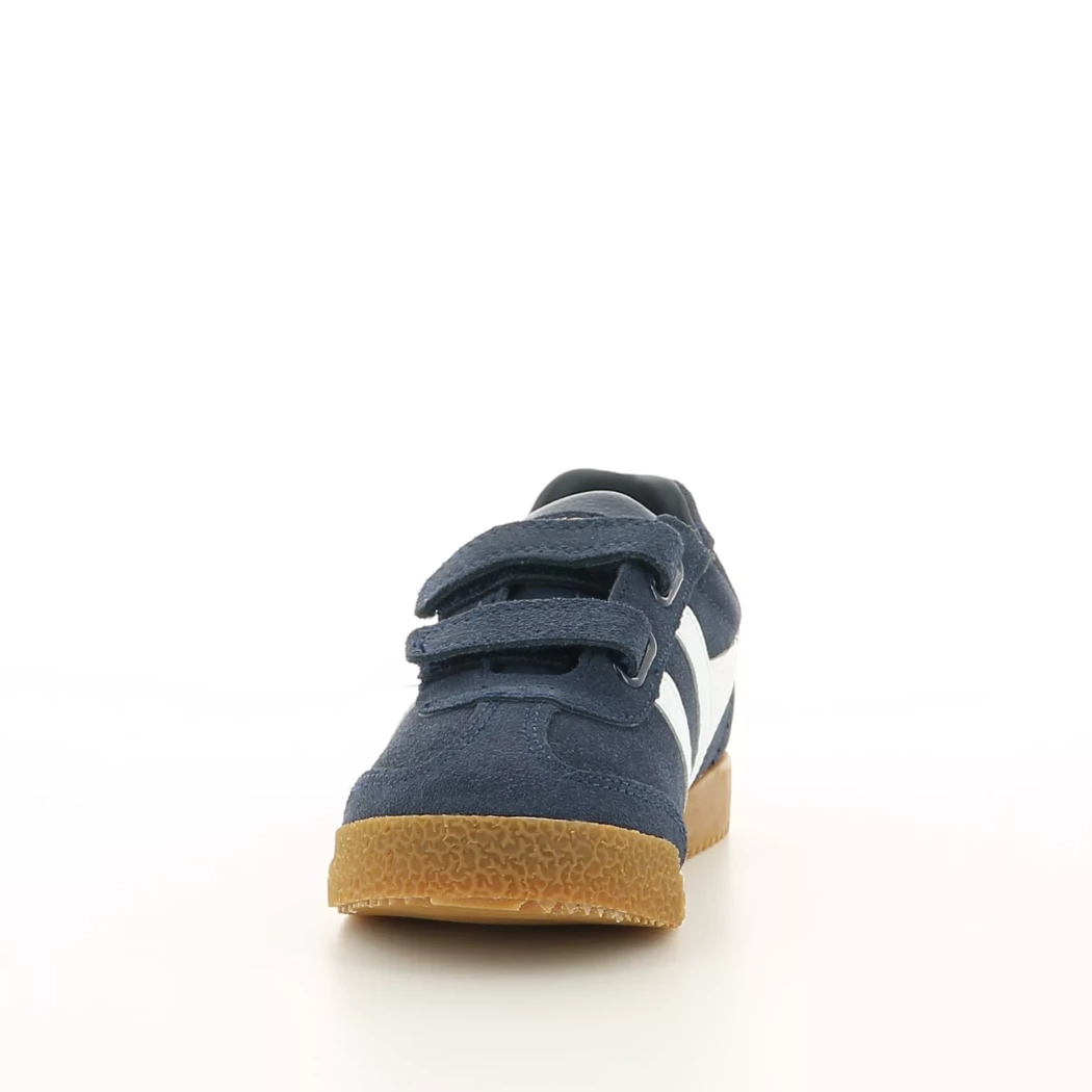 Image (5) de la chaussures Gola - Baskets Bleu en Cuir nubuck