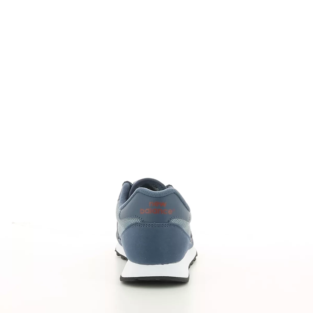 Image (3) de la chaussures New Balance - Baskets Bleu en Cuir synthétique