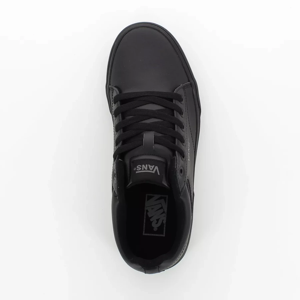 Image (6) de la chaussures Vans - Baskets Noir en Cuir synthétique