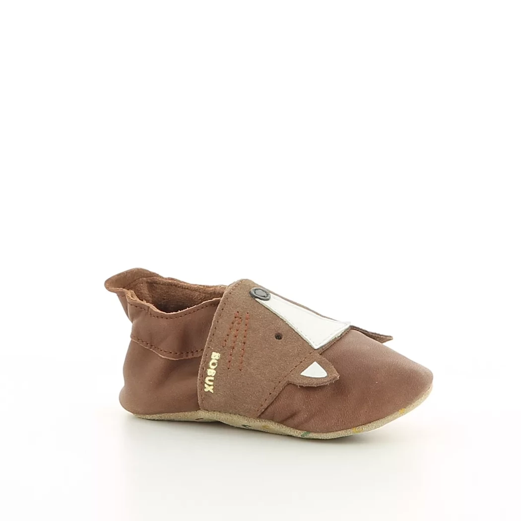 Image (1) de la chaussures Bobux - Chaussons bébé Marron en Cuir