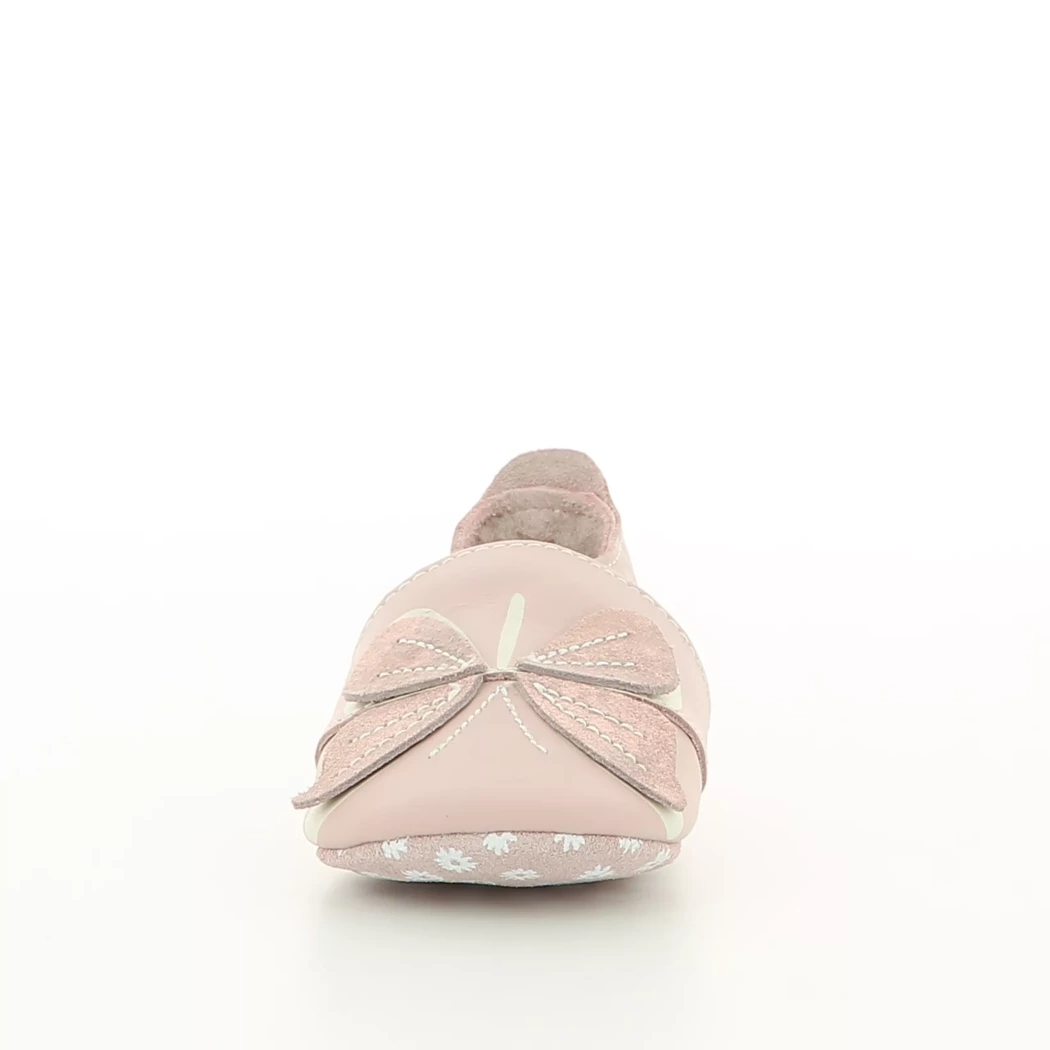 Image (5) de la chaussures Bobux - Chaussons bébé Rose en Cuir