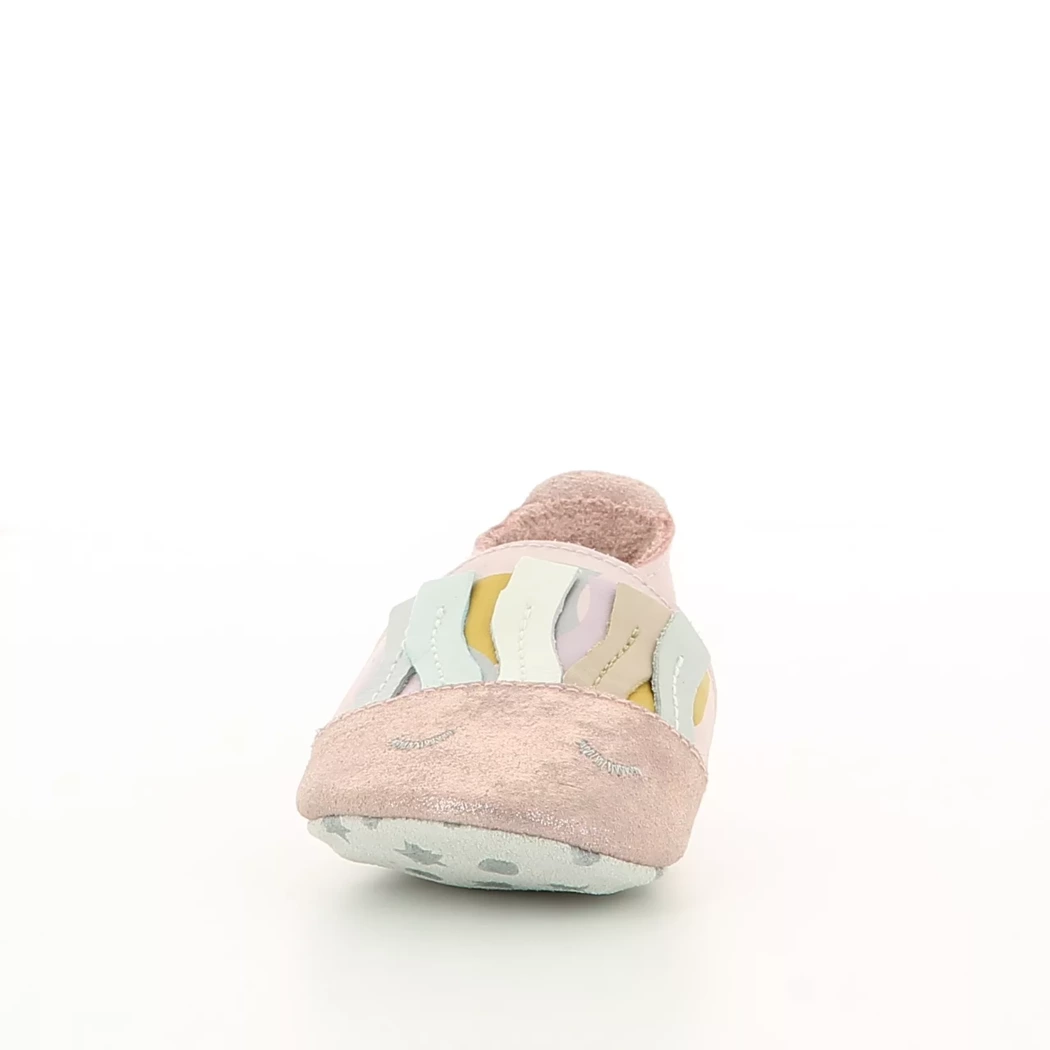 Image (5) de la chaussures Bobux - Chaussons bébé Rose en Cuir