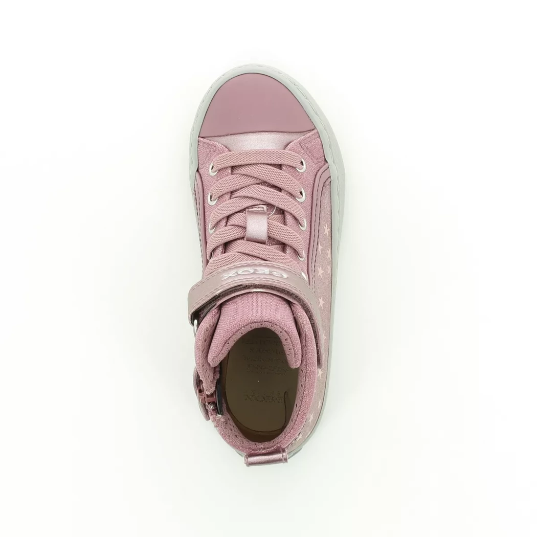 Image (6) de la chaussures Geox - Bottines Rose en Cuir nubuck