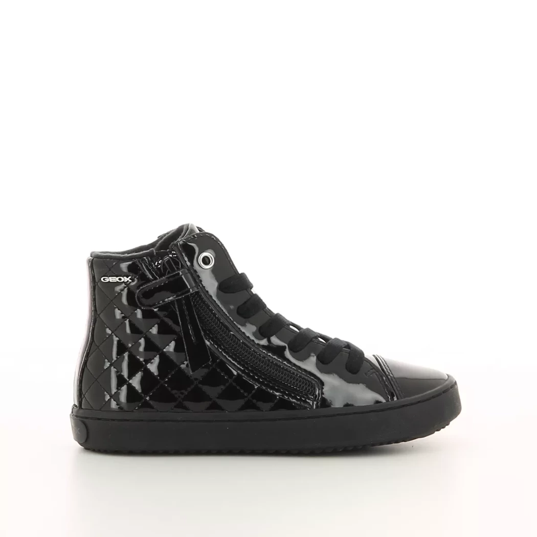 Image (2) de la chaussures Geox - Bottines Noir en Cuir vernis