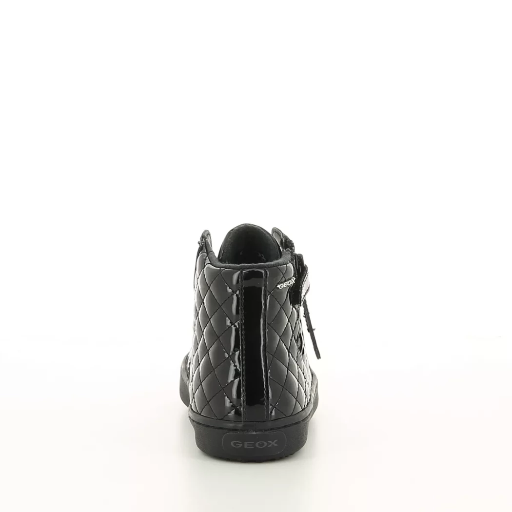 Image (3) de la chaussures Geox - Bottines Noir en Cuir vernis