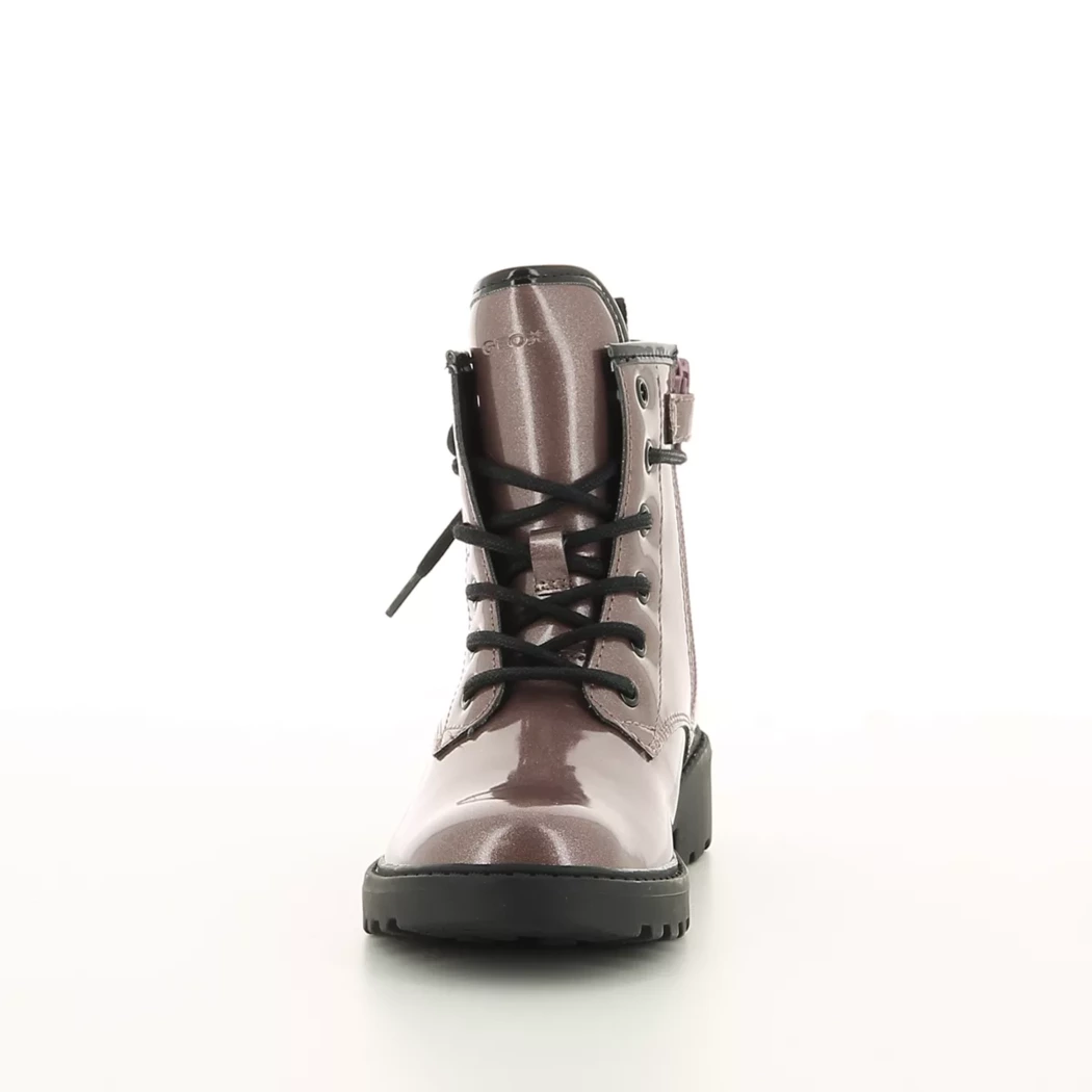 Image (5) de la chaussures Geox - Bottines Rose en Cuir synthétique