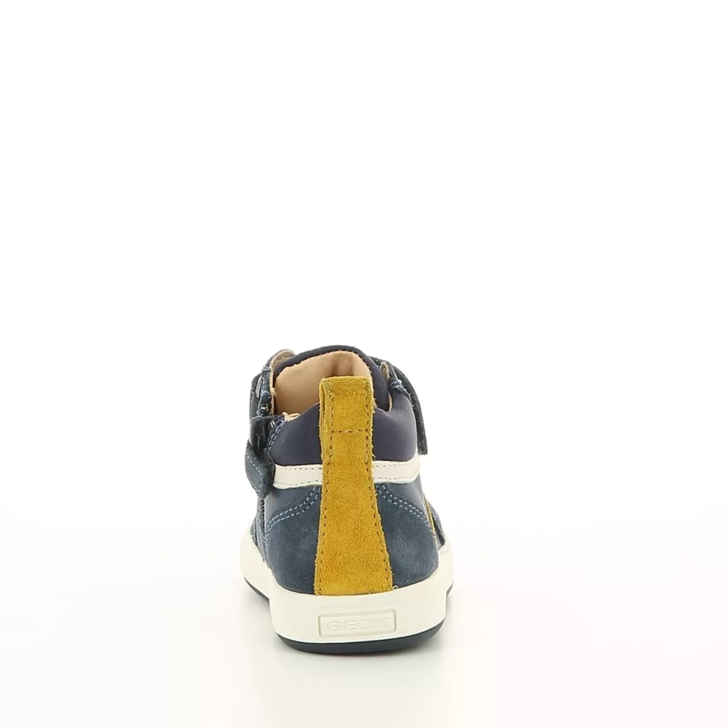 Image (3) de la chaussures Geox - Bottines Bleu en Cuir nubuck