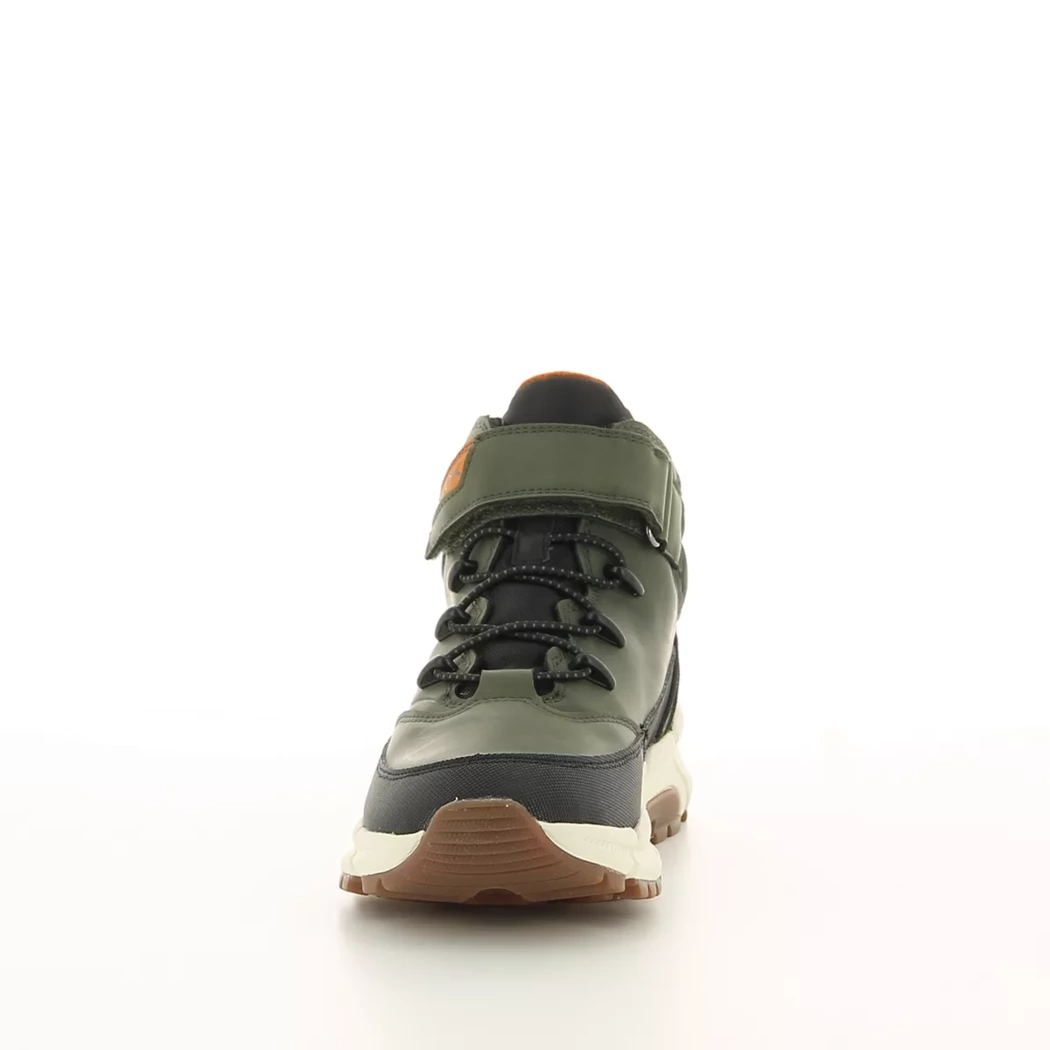 Image (5) de la chaussures Geox - Bottines Vert en Cuir synthétique
