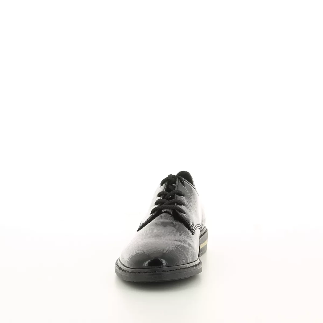 Image (5) de la chaussures Rieker - Chaussures à lacets Noir en Cuir vernis