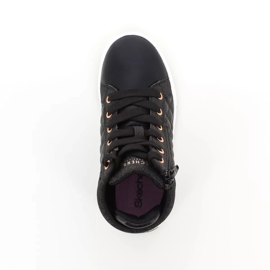 Image (6) de la chaussures Skechers - Bottines Noir en Cuir synthétique