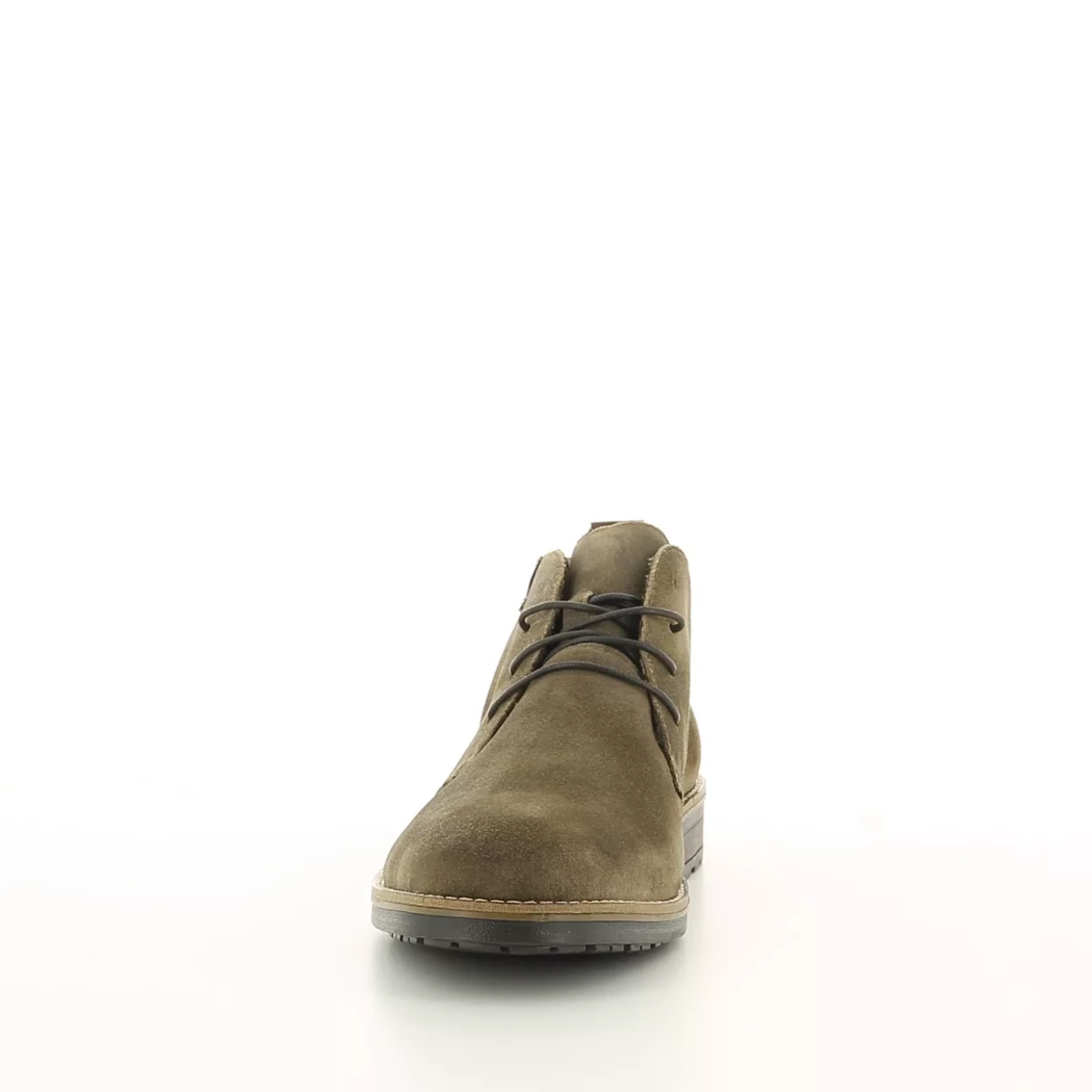 Image (5) de la chaussures Rieker - Bottines Taupe en Cuir synthétique
