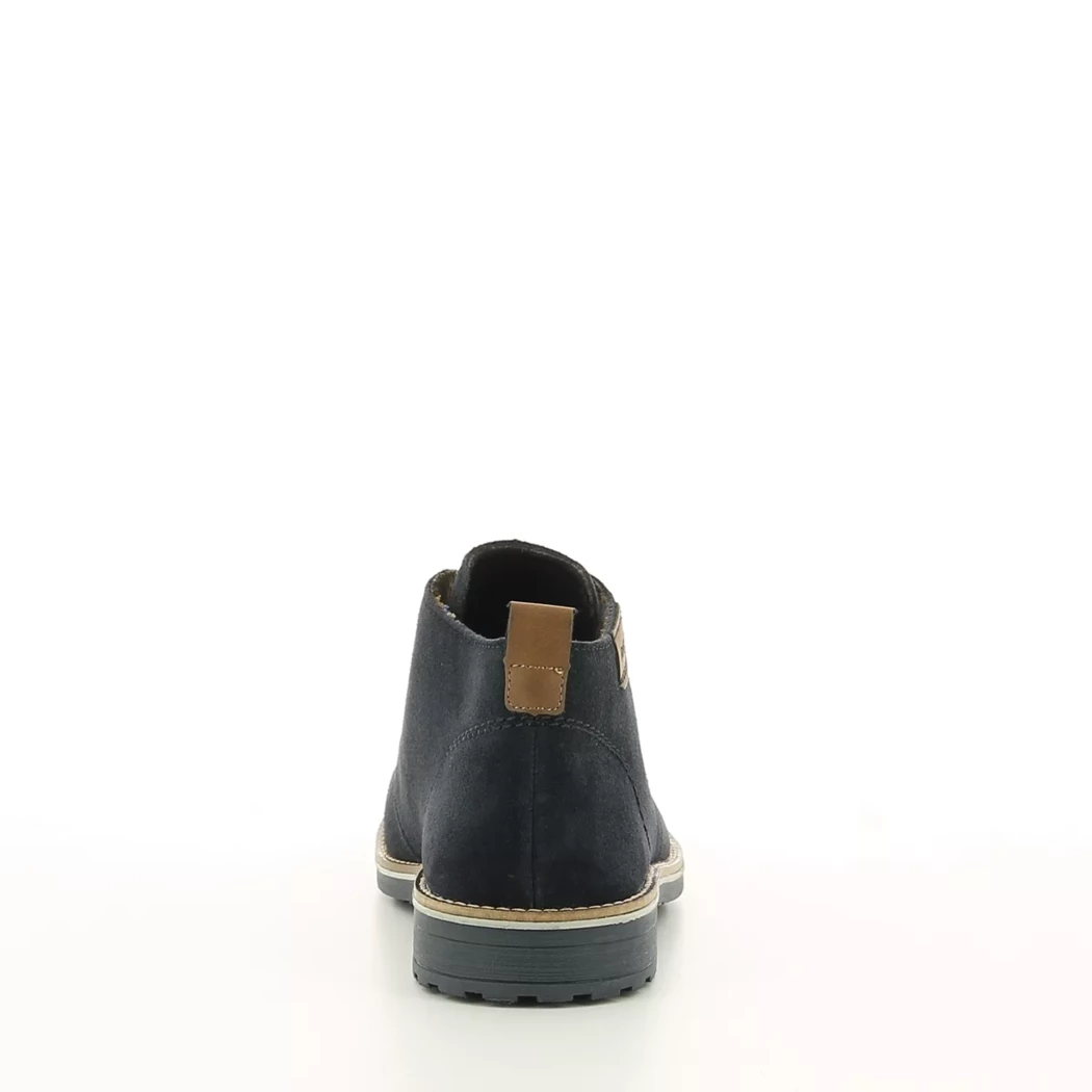 Image (3) de la chaussures Rieker - Bottines Bleu en Cuir synthétique