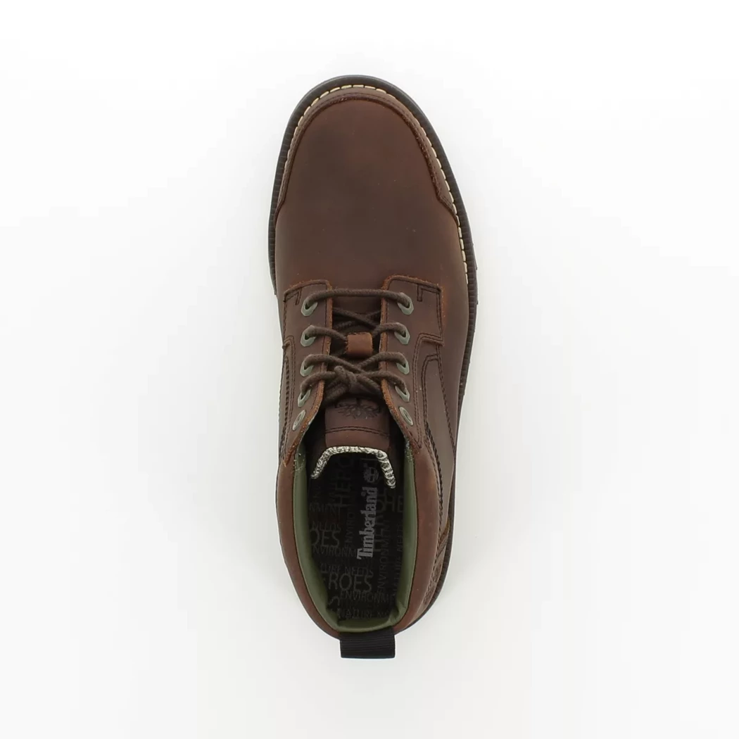 Image (6) de la chaussures Timberland - Bottines Marron en Cuir