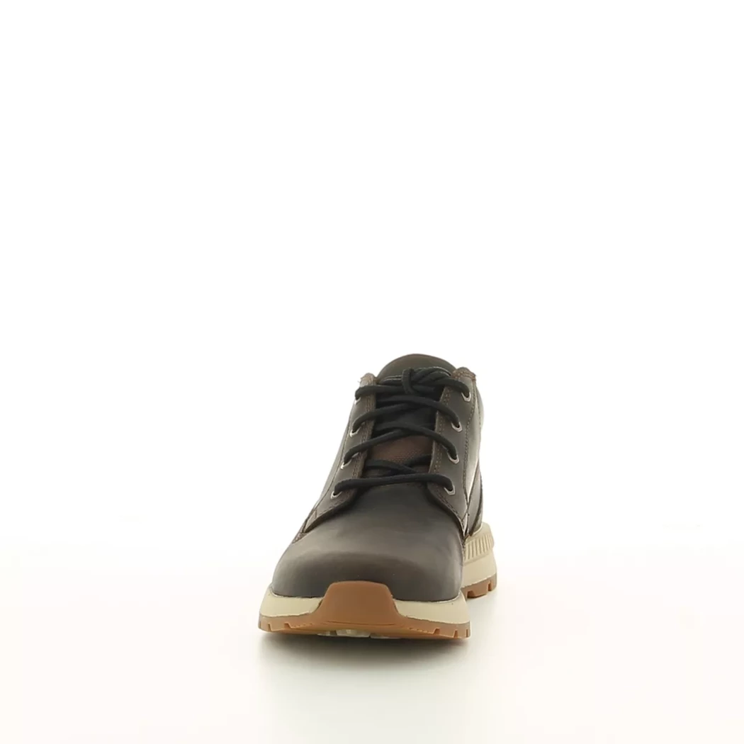 Image (5) de la chaussures Timberland - Bottines Marron en Cuir