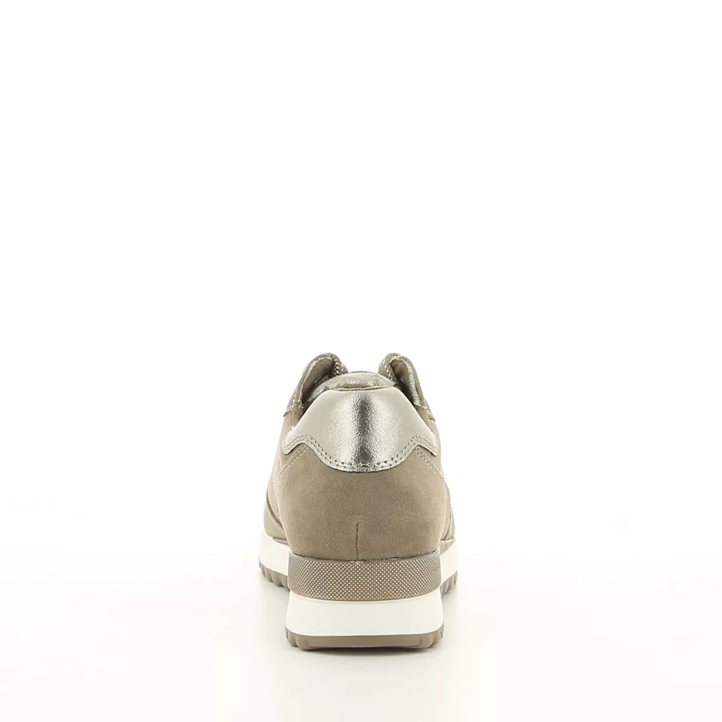 Image (3) de la chaussures Marco Tozzi - Baskets Taupe en Cuir synthétique