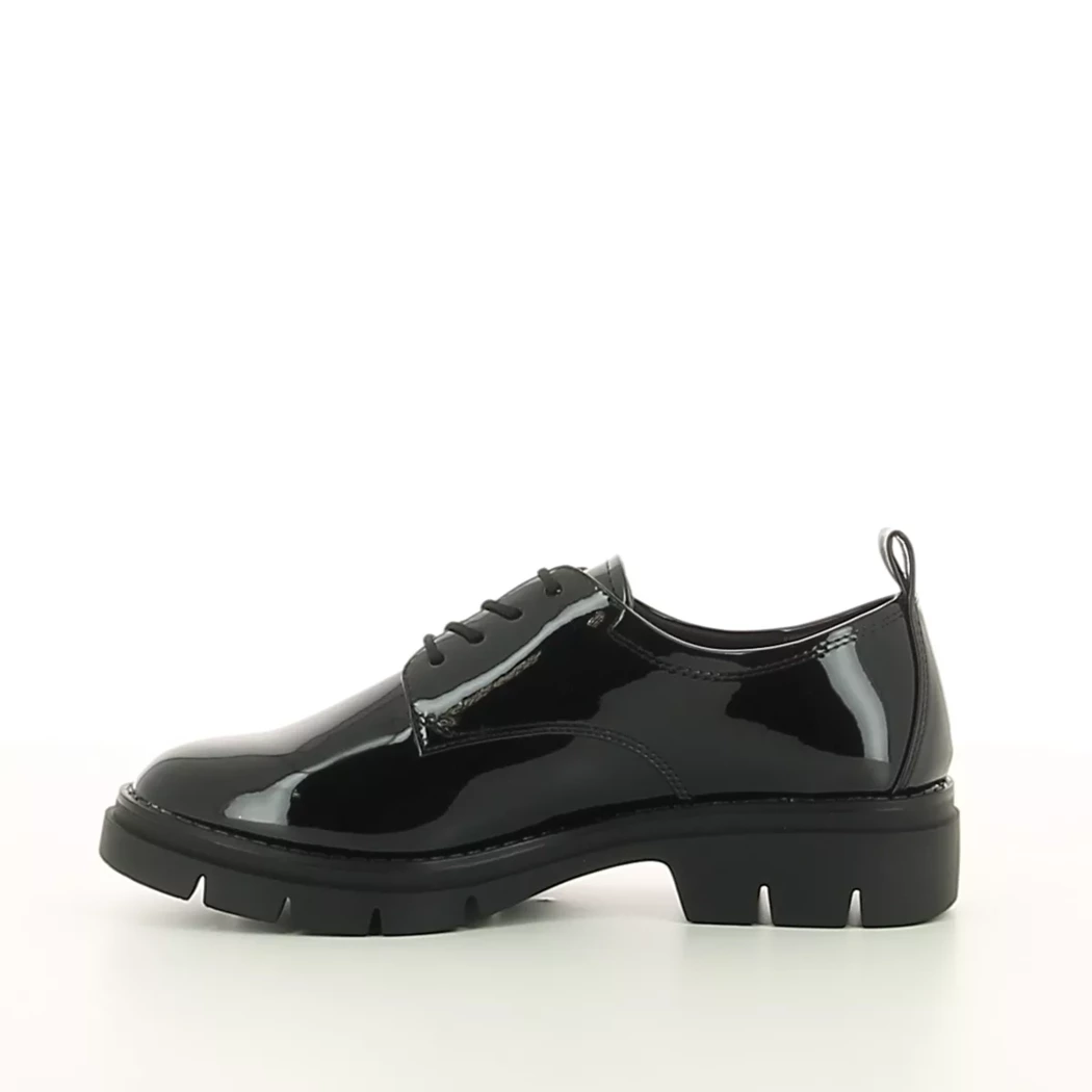 Image (4) de la chaussures Tamaris - Chaussures à lacets Noir en Cuir vernis