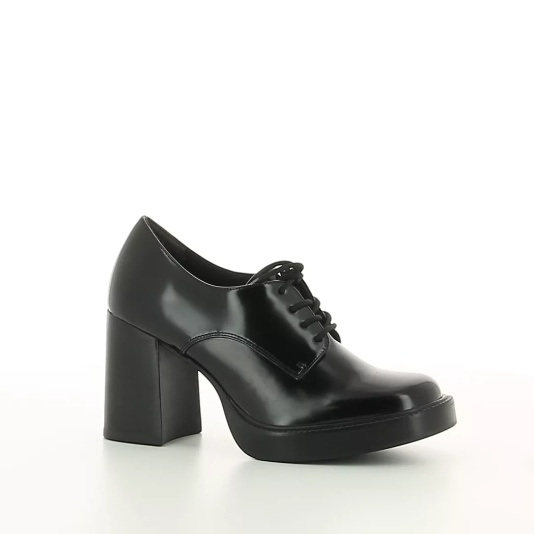 Image (1) de la chaussures Tamaris - Chaussures à lacets Noir en Cuir