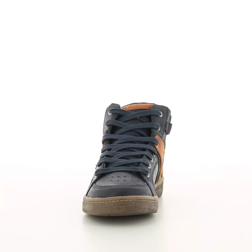Image (5) de la chaussures Kickers - Bottines Bleu en Cuir synthétique