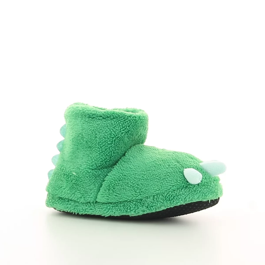 Image (1) de la chaussures BBS - Pantoufles et Chaussons Vert en Textile