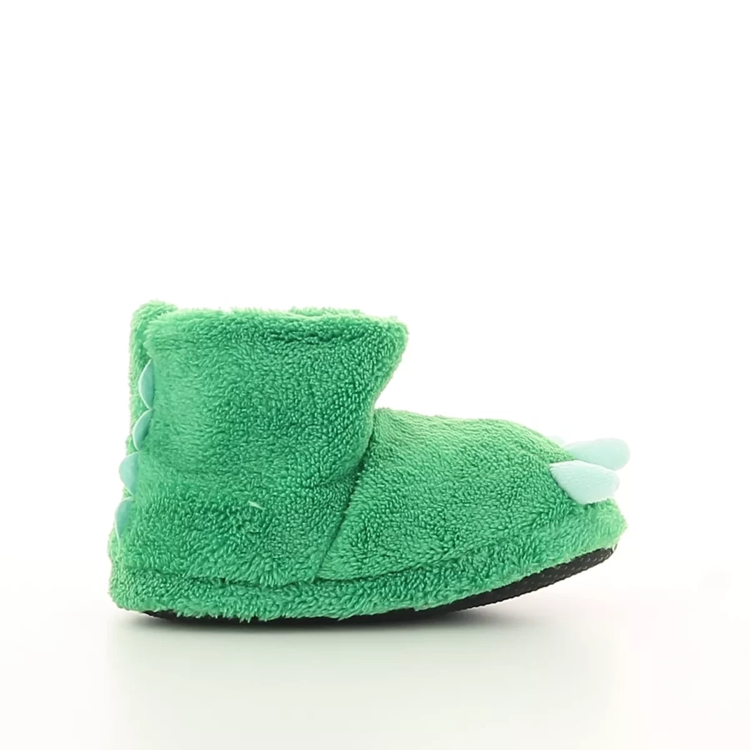Image (2) de la chaussures BBS - Pantoufles et Chaussons Vert en Textile