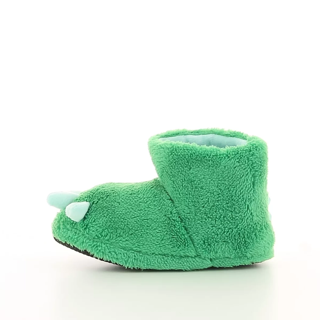 Image (4) de la chaussures BBS - Pantoufles et Chaussons Vert en Textile