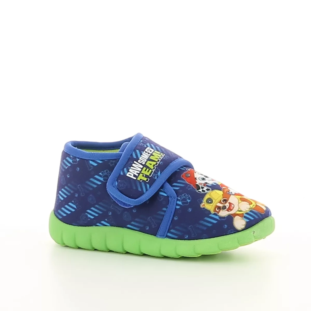 Image (1) de la chaussures Leomil - Pantoufles et Chaussons Bleu en Textile