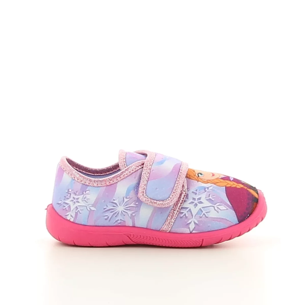Image (2) de la chaussures Leomil - Pantoufles et Chaussons Violet / Lilas en Textile