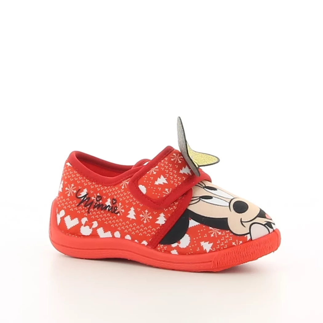 Image (1) de la chaussures Leomil - Pantoufles et Chaussons Rouge en Textile