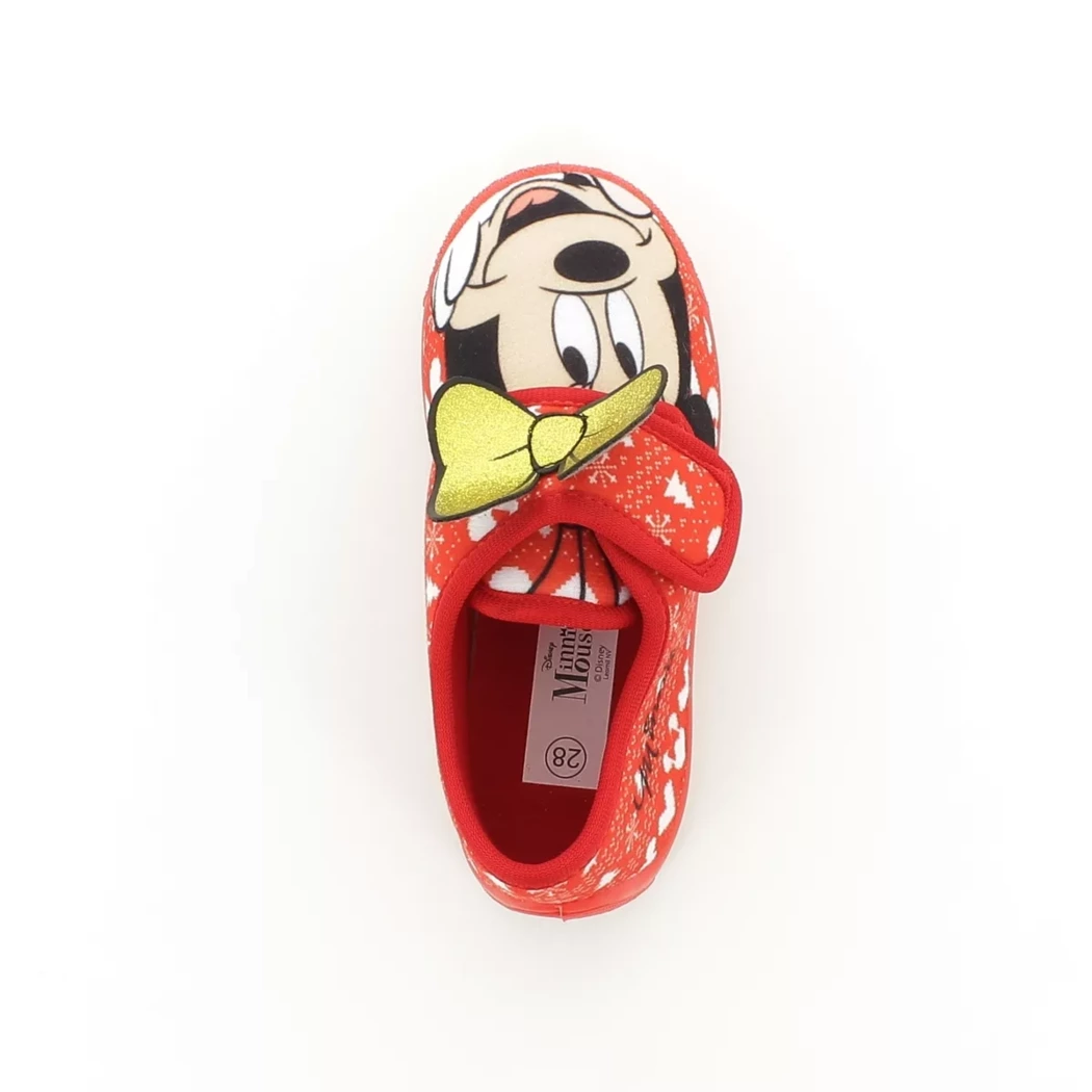Image (6) de la chaussures Leomil - Pantoufles et Chaussons Rouge en Textile