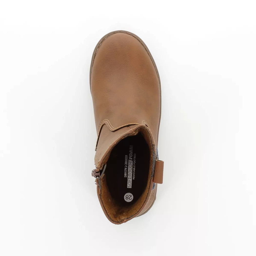 Image (6) de la chaussures Safety Jogger - Boots Cuir naturel / Cognac en Cuir synthétique