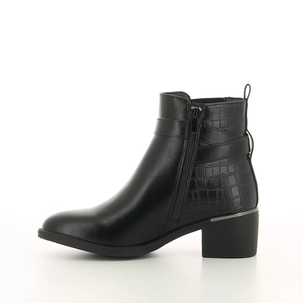 Image (4) de la chaussures Les Arlesiennes - Boots Noir en Cuir synthétique