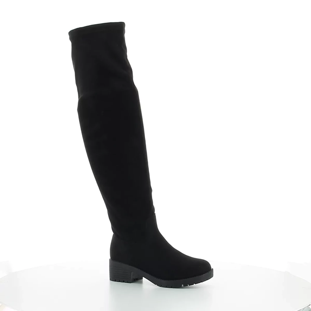 Image (1) de la chaussures Les Arlesiennes - Bottes Noir en Cuir synthétique