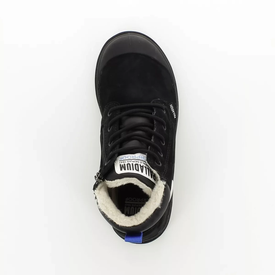 Image (6) de la chaussures Palladium - Bottines Noir en Cuir nubuck