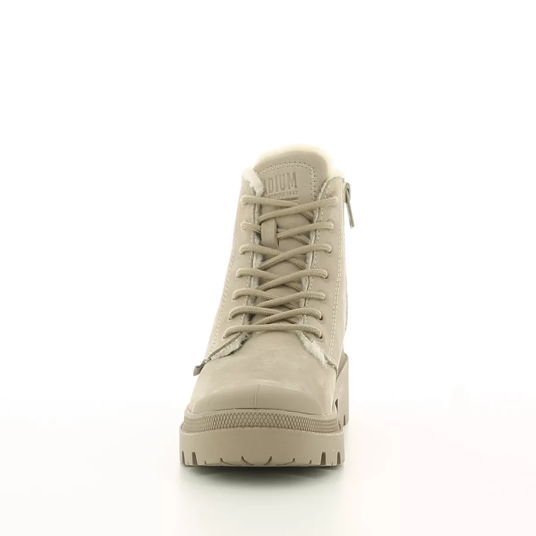 Image (5) de la chaussures Palladium - Bottines Taupe en Cuir nubuck Image (5) de la chaussures Palladium - Bottines Taupe en Cuir nubuck
