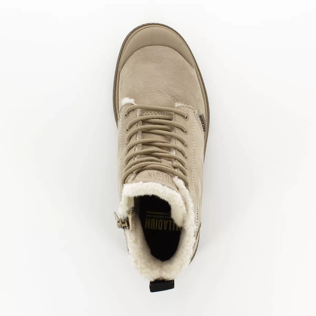 Image (6) de la chaussures Palladium - Bottines Taupe en Cuir nubuck Image (6) de la chaussures Palladium - Bottines Taupe en Cuir nubuck