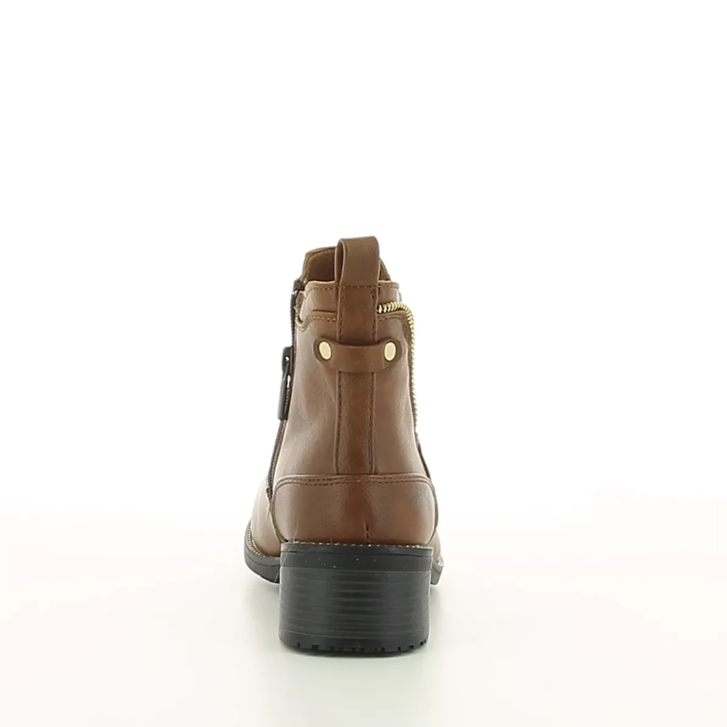 Image (3) de la chaussures Mustang - Boots Cuir naturel / Cognac en Cuir synthétique
