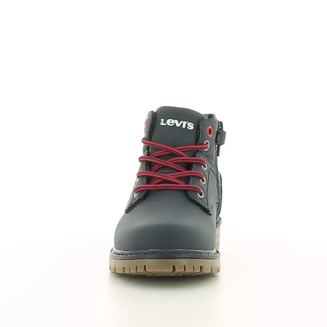 Image (5) de la chaussures Levi's - Bottines Bleu en Cuir synthétique