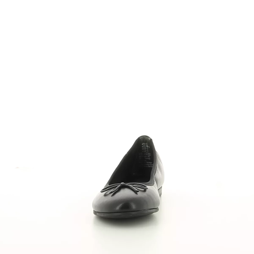 Image (5) de la chaussures Tamaris - Ballerines Noir en Cuir