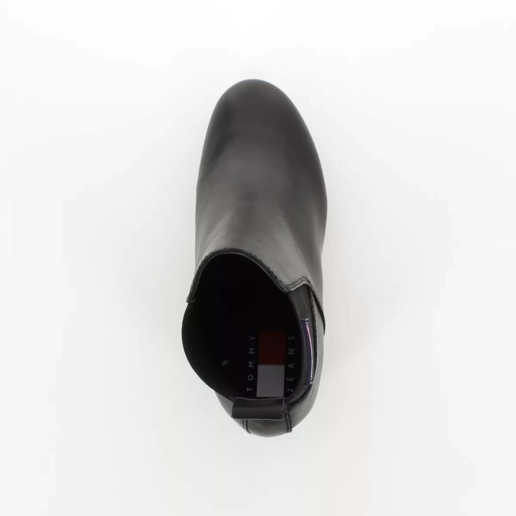 Image (6) de la chaussures Tommy jeans - Boots Noir en Cuir
